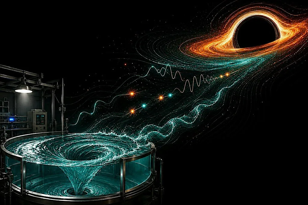 Public Lecture in Physics: Black Holes in the Sky and in the Laboratory
