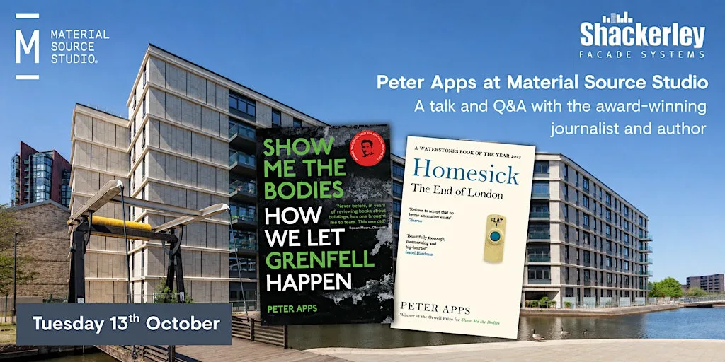 A Talk from Peter Apps, award-winning author of Show Me the Bodies