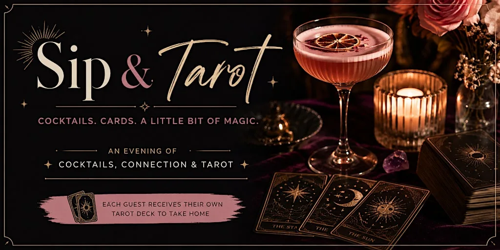 Sip & Tarot: Tarot Beginners Workshop with Cocktails