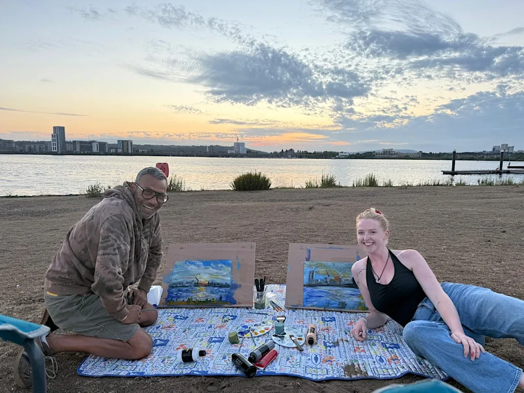 Picnic & Paint at Cardiff Bay Barrage Skate Plaza