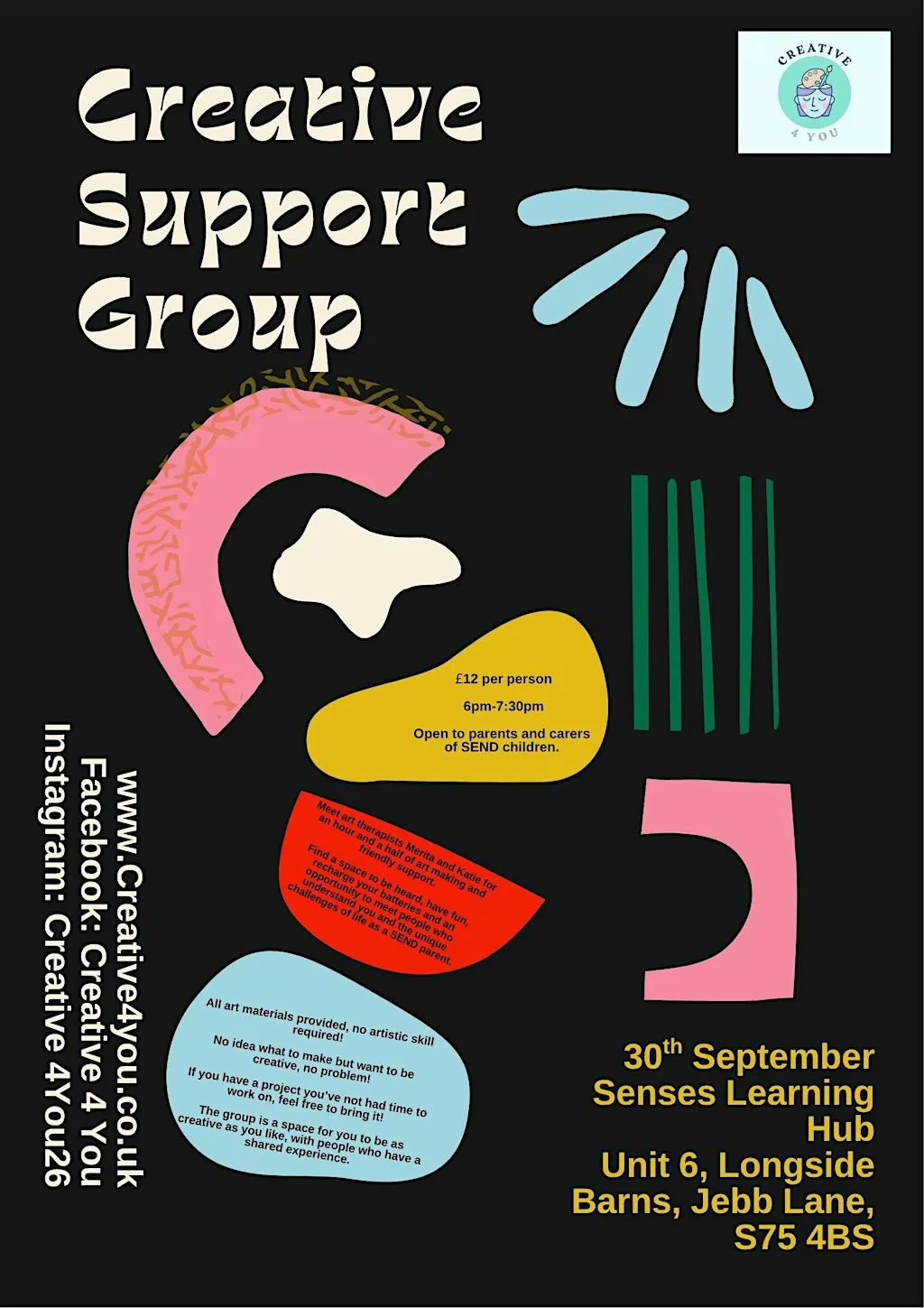 Creative Support Group - Parents and Carers of SEND children at Longside Gallery