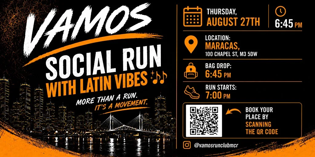 Vamos Manchester - 5K Social Run with Latin Vibes at Maracas Latin American Cantina