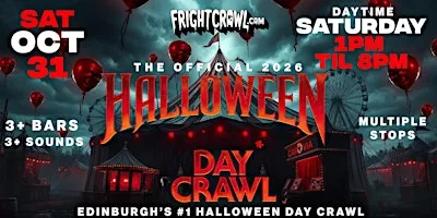 The Fright Crawl | Edinburgh Halloween Day Bar Crawl 2026 | Sat, Oct 31 at TBA