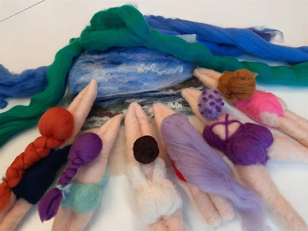Wool Felt Sea Swimmers for 18+yrs at Roe Valley Arts and Cultural Centre