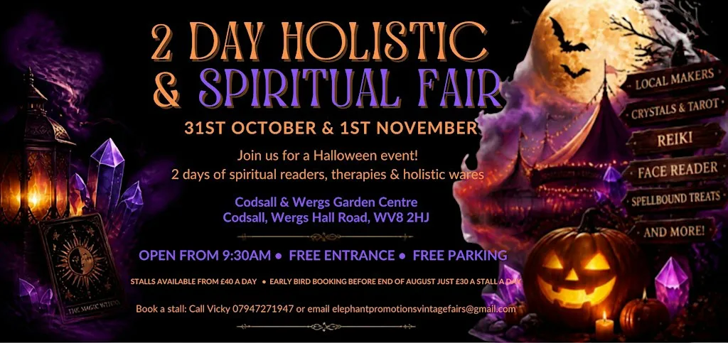 Halloween holistic and Spiritual fair