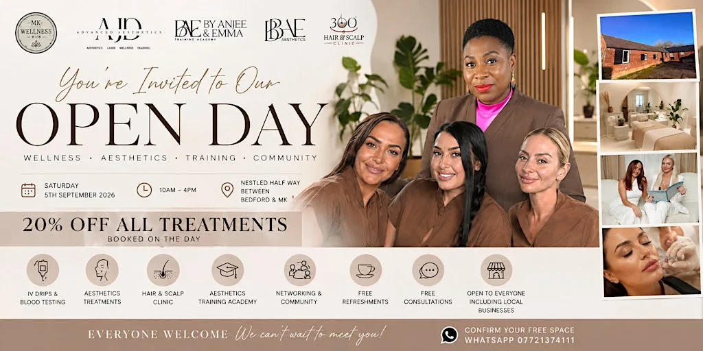 Wellness & Aesthetics FREE open day
