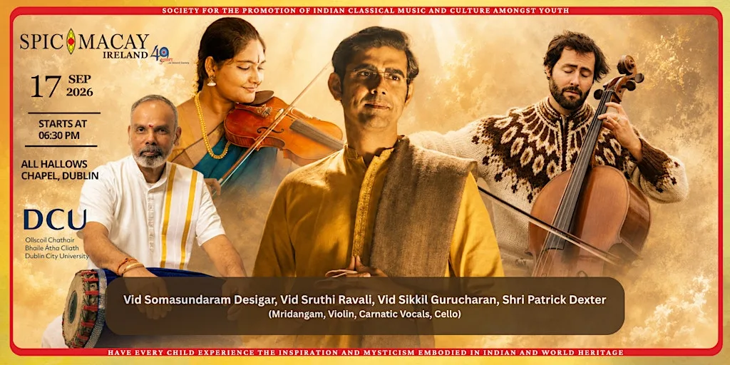 Sikkil C. Gurucharan & Patrick Dexter | Indian & Irish Musical Traditions