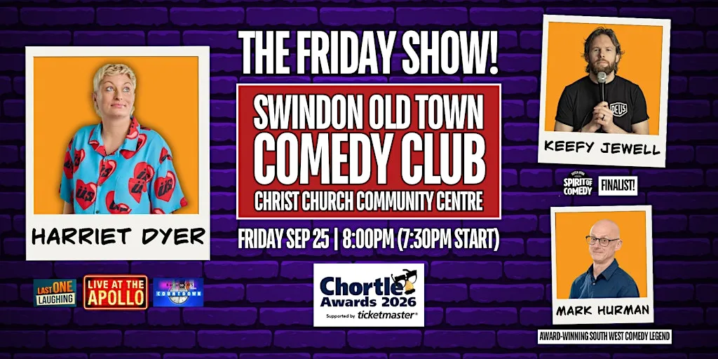 Swindon Old Town Comedy Club Live at Christ Church Community Centre
