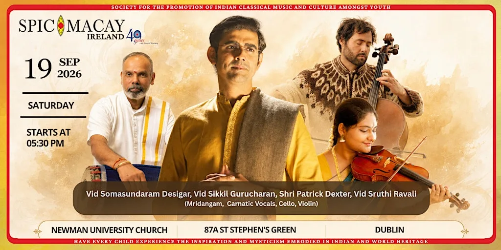Sikkil C. Gurucharan & Patrick Dexter | Indian & Irish Musical Traditions
