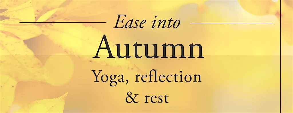 Ease into autumn