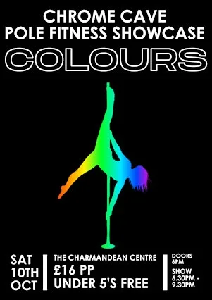 Colours Pole Fitness Showcase at The Charmandean Centre
