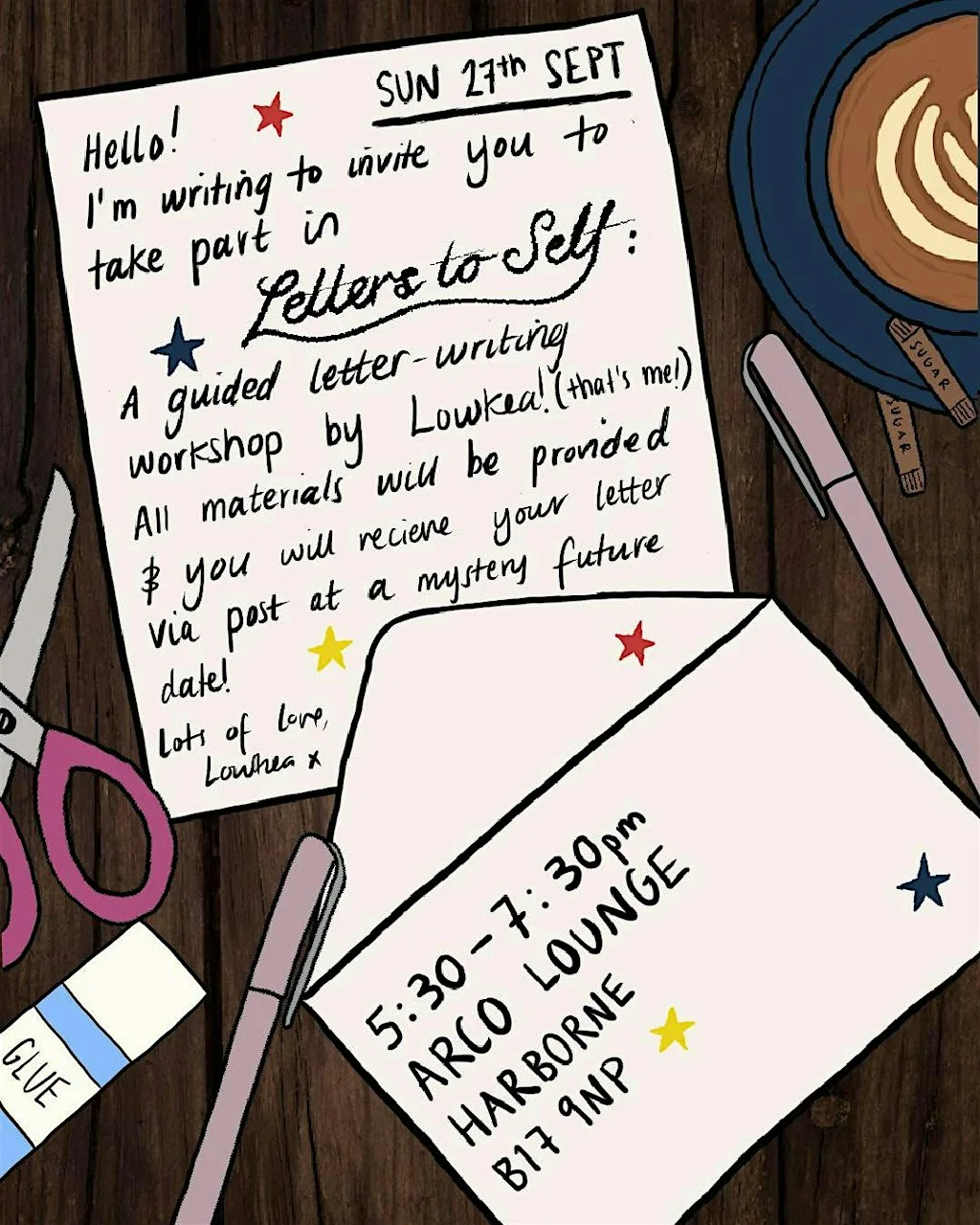 Letters to Self at Arco Lounge