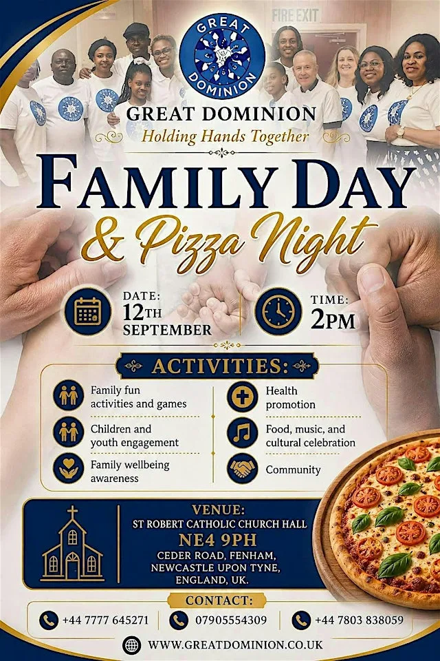 FAMILY DAY AND PIZZA NIGHT
