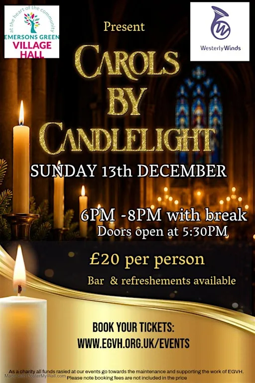 Carols by Candlelight at Emersons Green Village Hall