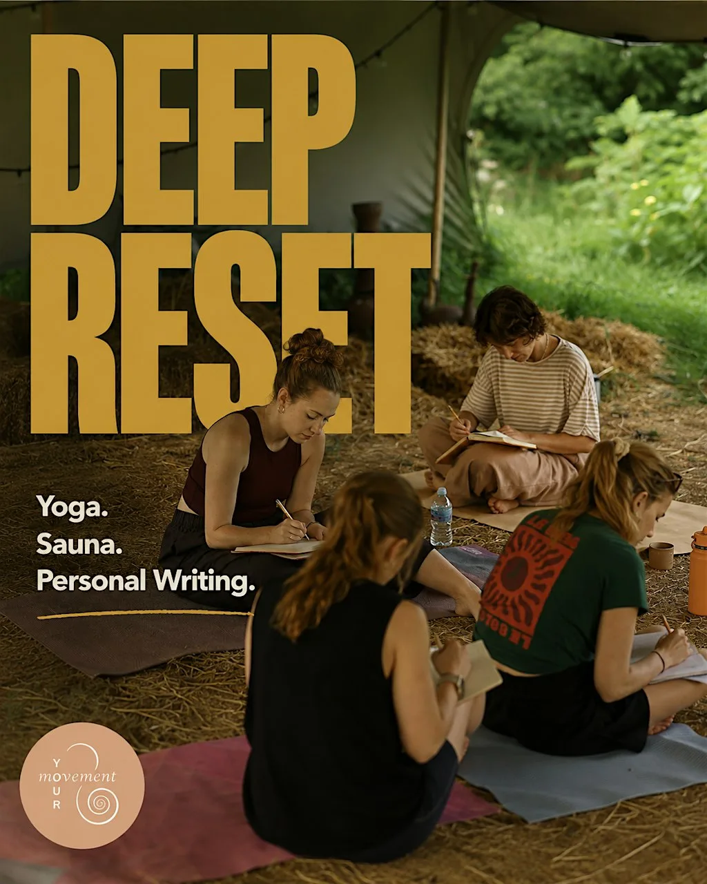 Deep Reset - Half day yoga retreat, Bristol at Unfold Sauna Club