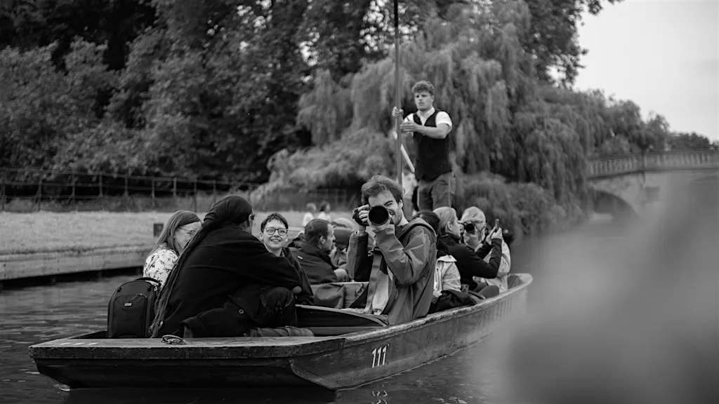 Behind the Backs: A Photography Experience on the Cam at Scudamore's Mill Lane Punting Station
