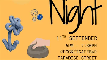 Healing Hive Craft Night at Pocket cafe bar