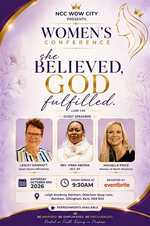 NCC WOW CITY WOMEN'S CONFERENCE at Leigh Academy Rainham