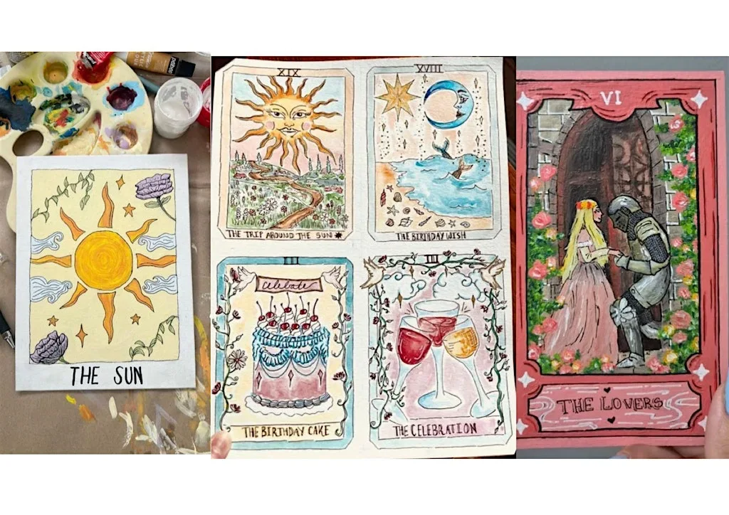 Tarot Card Painting at The Mill
