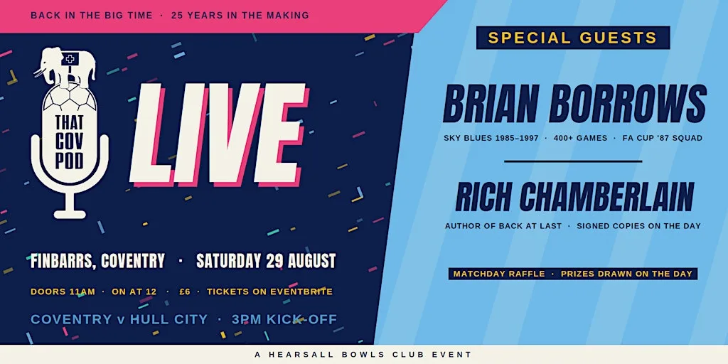 That Cov Pod Live: Back in the Big Time