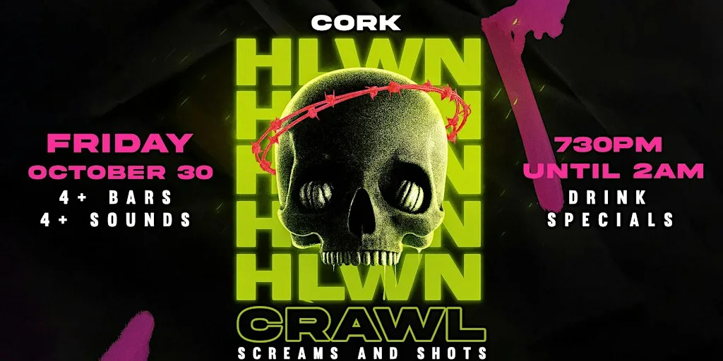 Cork's Haunted Hop 2026: Halloween Bar Crawl (Friday, Oct 30)