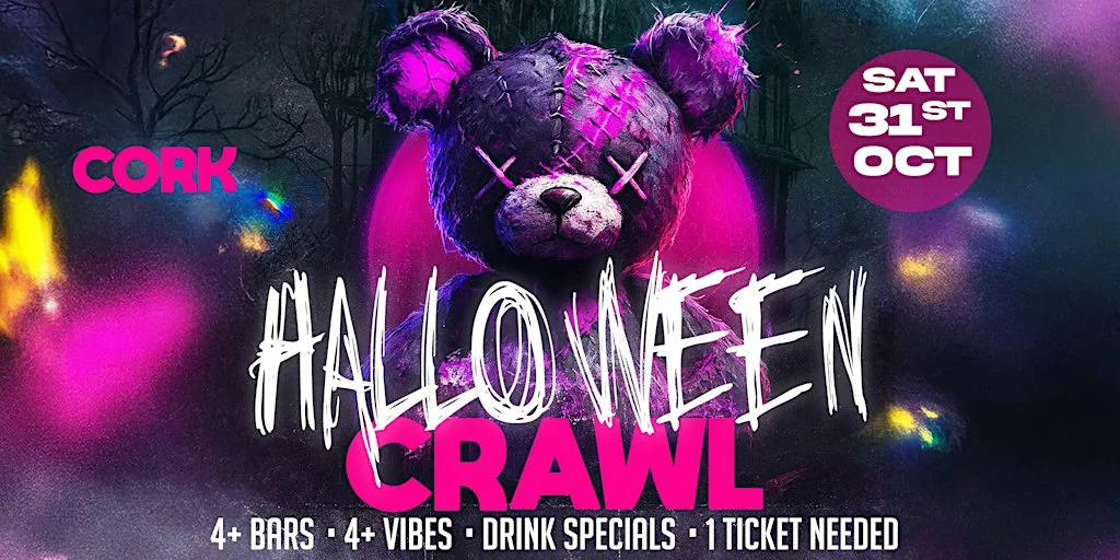 Cork's Haunted Hop 2026: Halloween Bar Crawl (Saturday, Oct 31)