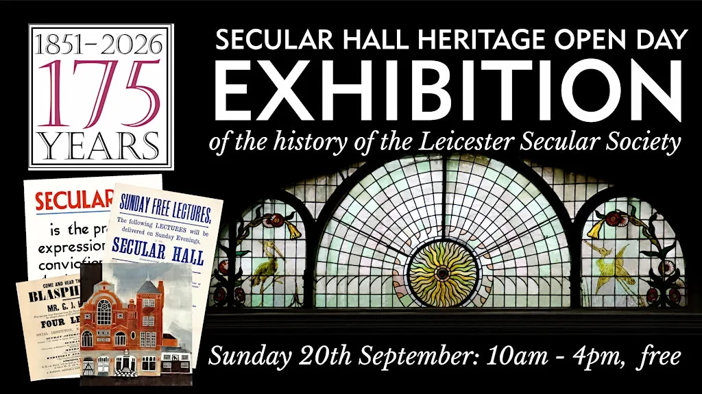 Secular Hall Open Day & History Exhibition