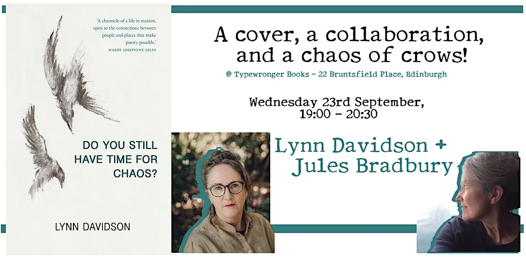 Do You Still Have Time for Chaos? with Lynn Davidson and Jules Bradbury at Typewronger Books