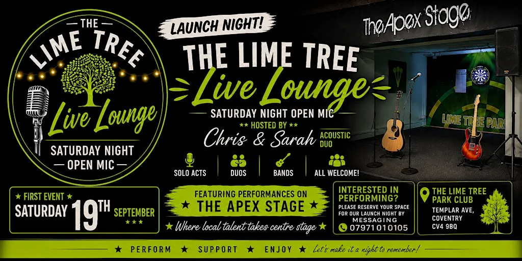 THE LIME TREE - Live Lounge at Lime Tree Park Club