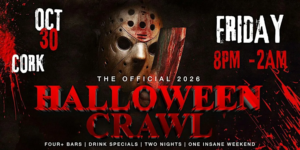 Cork Halloween Bar Crawl — Halloween Friday, Fri, Oct 30