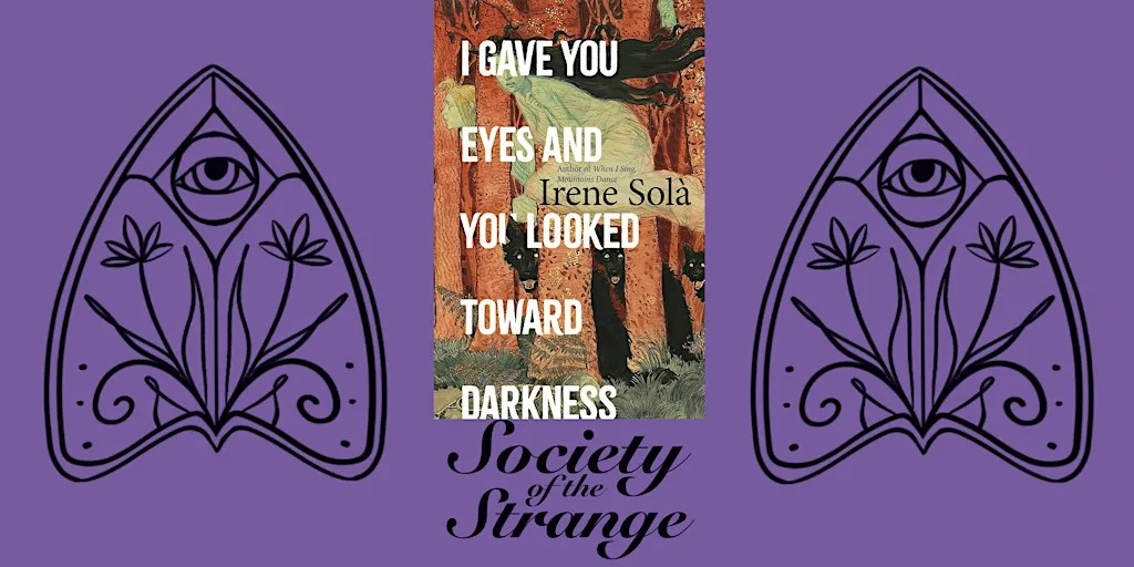 October Translated Book Club I Gave You Eyes and You Looked Toward Darkness at Fossgate Tap