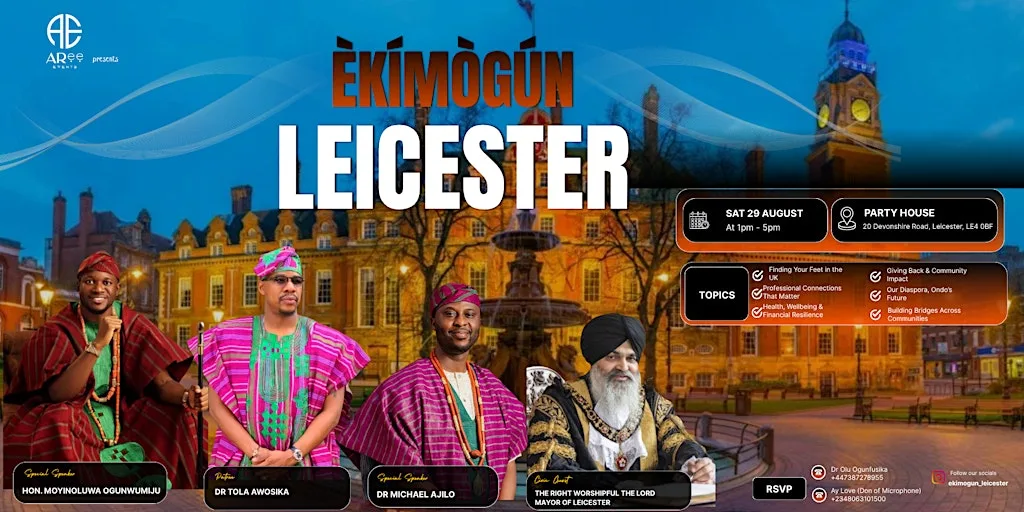 Èkímògún Leicester | Inaugural Celebration at Party House