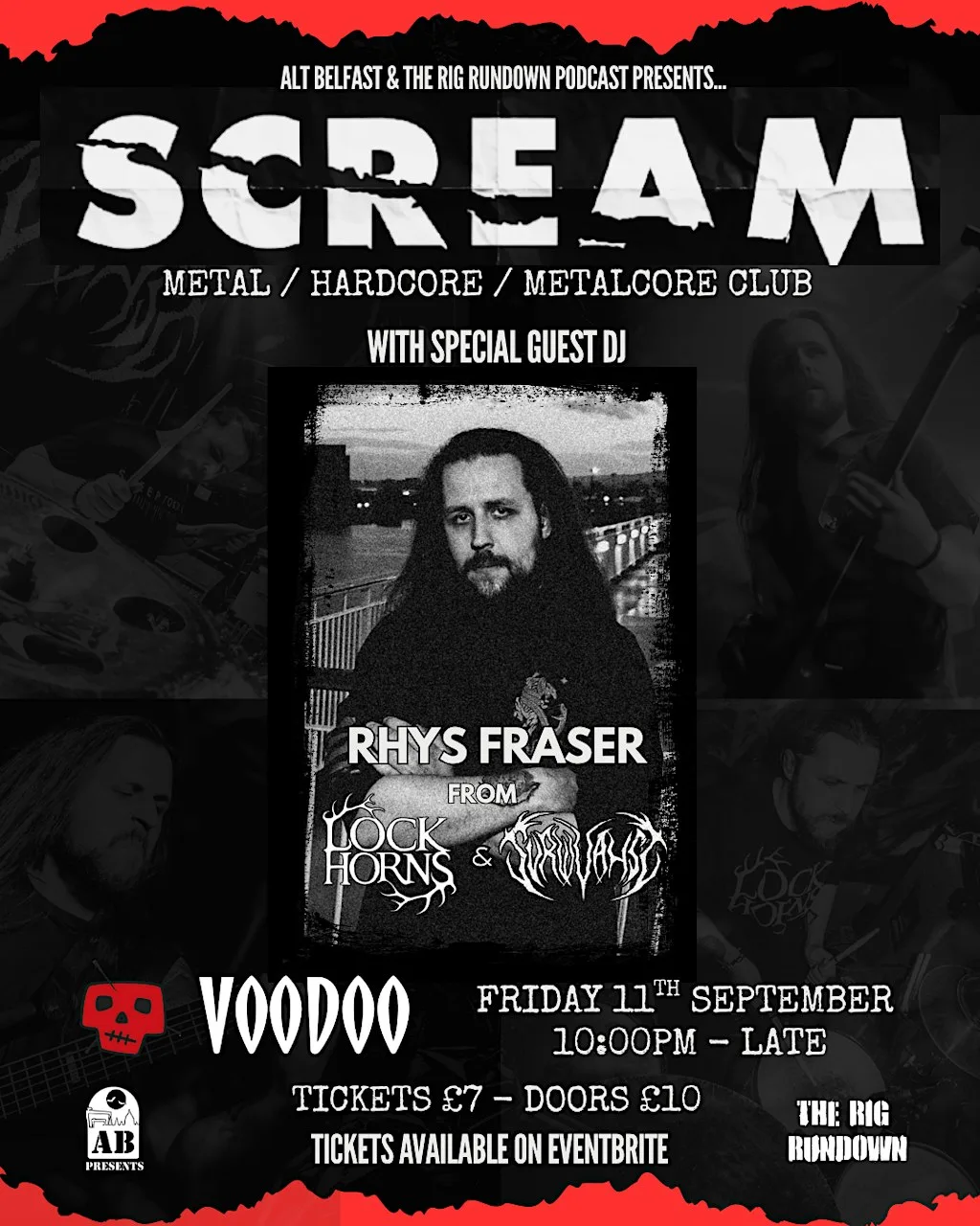 SCREAM! *NEW* METAL CLUB @ VOODOO! at Voodoo