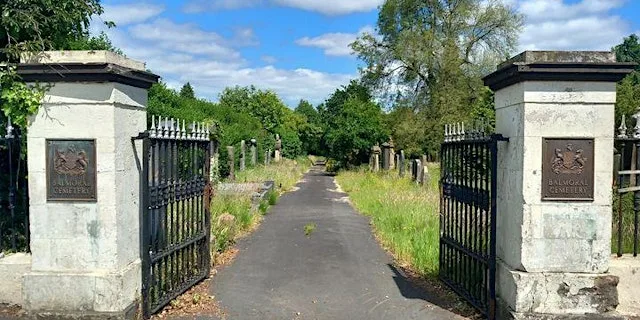 Balmoral Cemetery walking tour at Balmoral Cemetery, Belfast