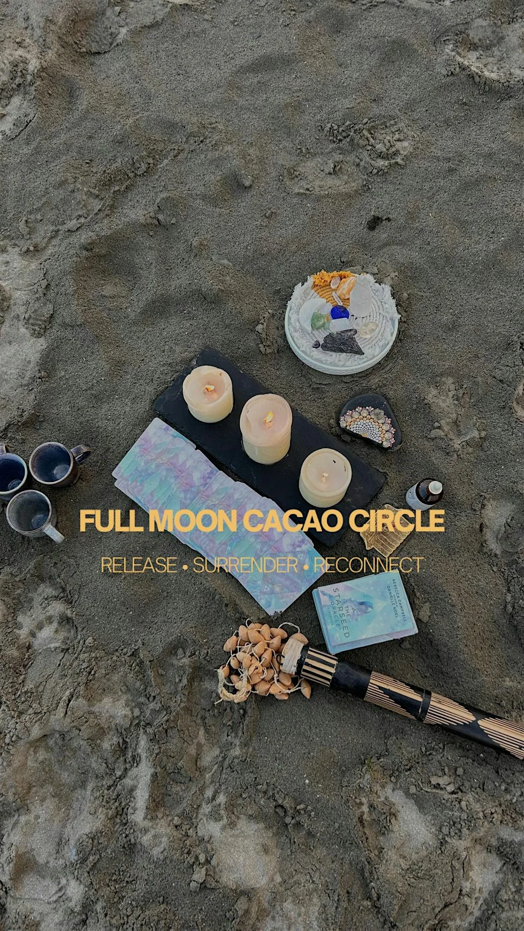 FULL MOON CACAO CIRCLE at Fountainstown Beach