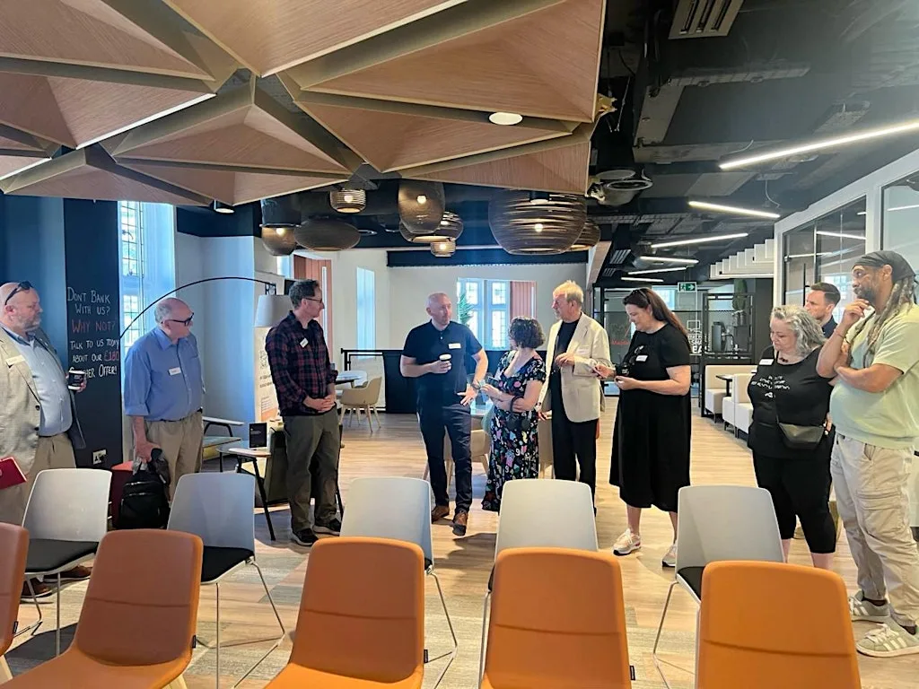 Inclusive Business Networking at Santander Work Cafe