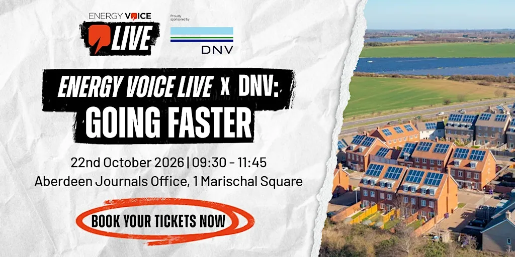 Energy Voice Live X DNV Going Faster
