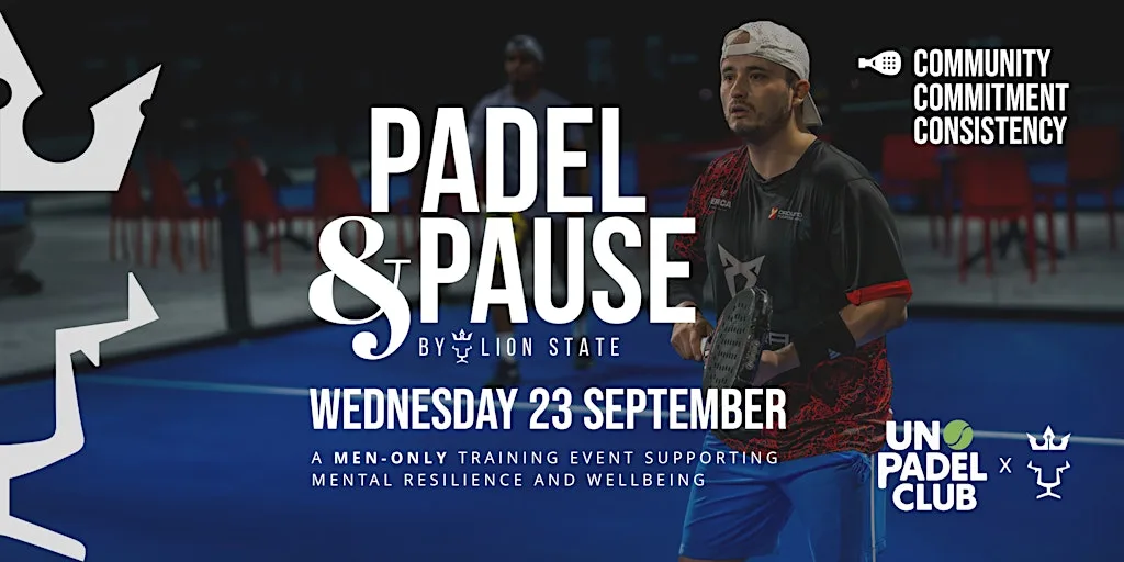 Padel & Pause : LION State (Men Only) at Uno Padel Club (Sheffield)
