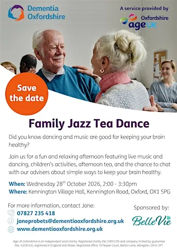 Brain Health and All That Jazz at Kennington Village Centre