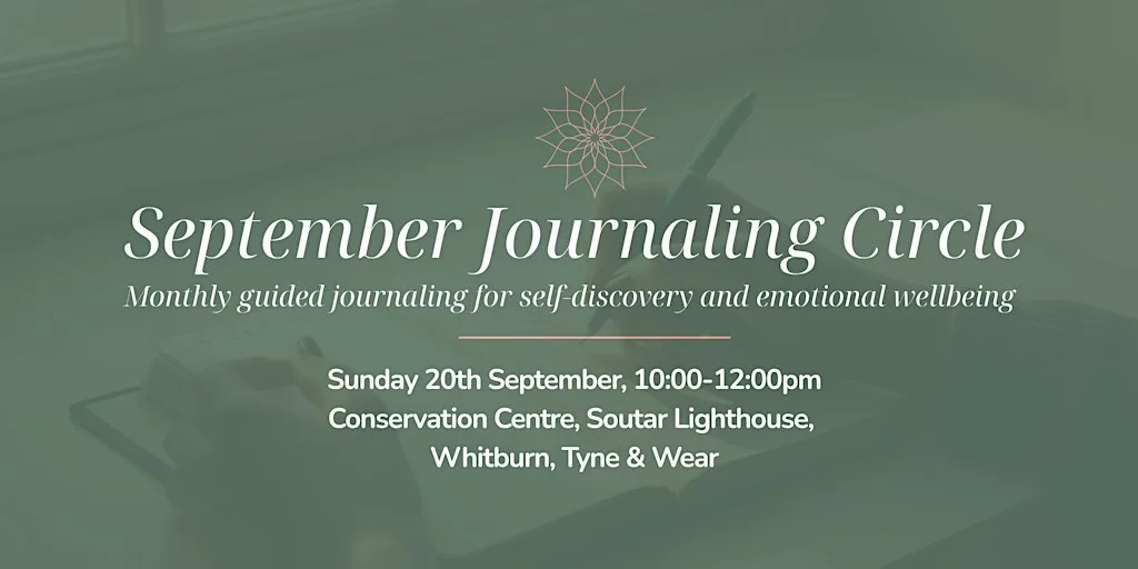 September Journal Circle: Monthly Guided Journaling for Emotional Wellbeing at Whitburn Coastal Conservation Centre, Soutar Lighthouse