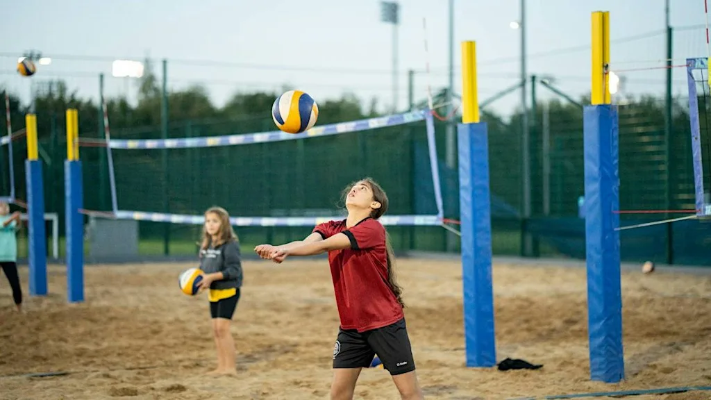 Junior Beach Volleyball: Beginner Learning with Volleyball Ireland - Free at Sport Ireland Campus: Multi Sport Pitches