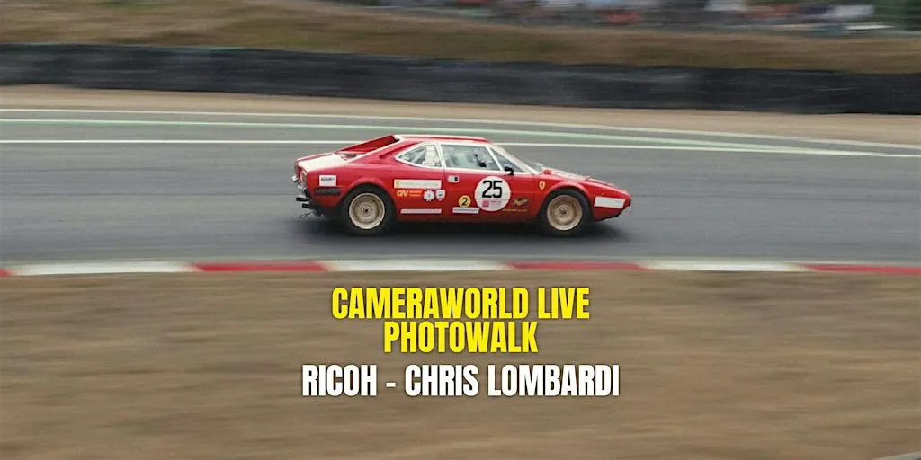 CameraWorld Live 2026 Ricoh Photowalk With Chris Lombardi at Brands Hatch Racing Circuit