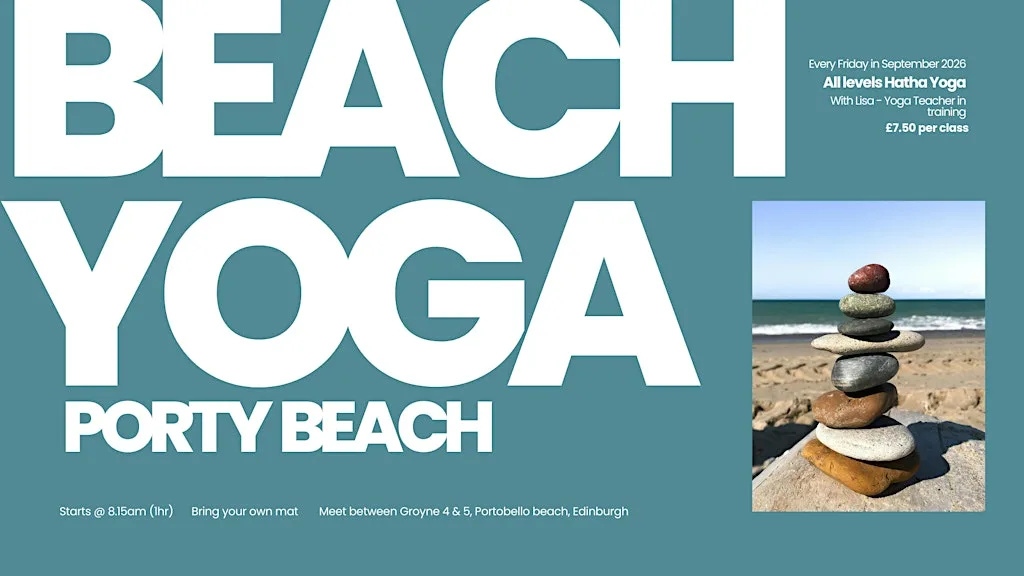 Beach Yoga - Portobello, Edinburgh at Portobello Beach