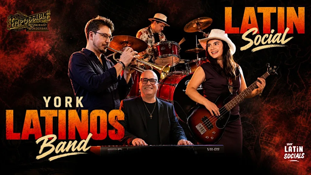 York Latinos: Live Latin Music and Dancing.