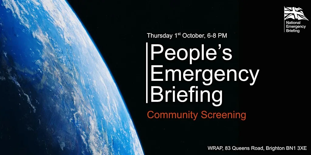 People's Emergency Briefing Screening / BRIGHTON / WRAP at WRAP