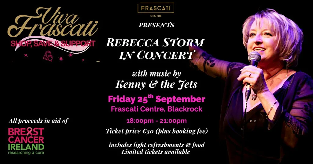 Viva Frascati presents Rebecca Storm in Concert at Frascati Centre