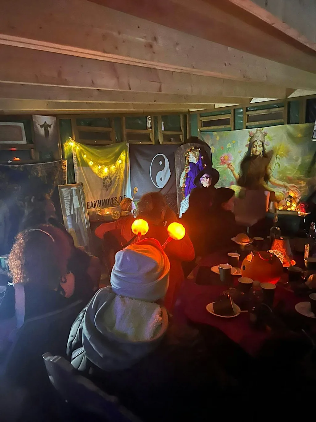 EARTH MOVES HALLOWEEN – A MAGICAL NIGHT OF FUN, FIRE & FOLKLORE at Earth Moves Cooperative