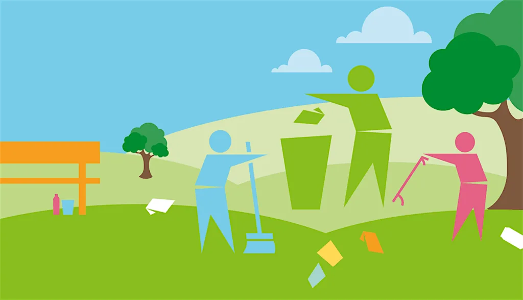 Litter pick at Victoria park and Westburn