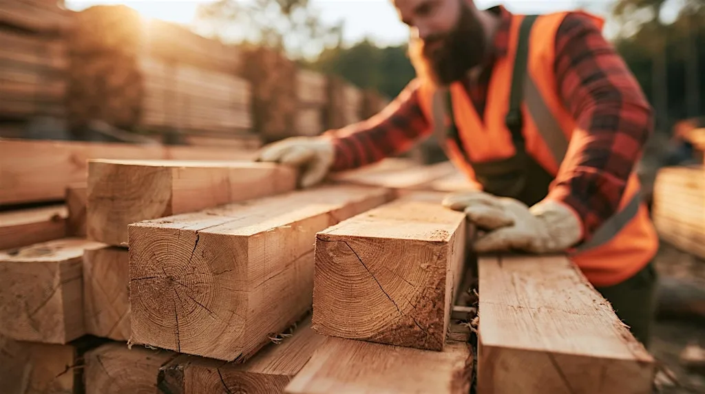 Visual timber grading course at Down to Earth Project (Little Bryn Gwyn site)