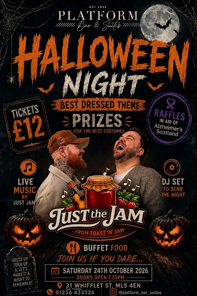 Halloween at Platform: Just The Jam at Platform Bar & Suites